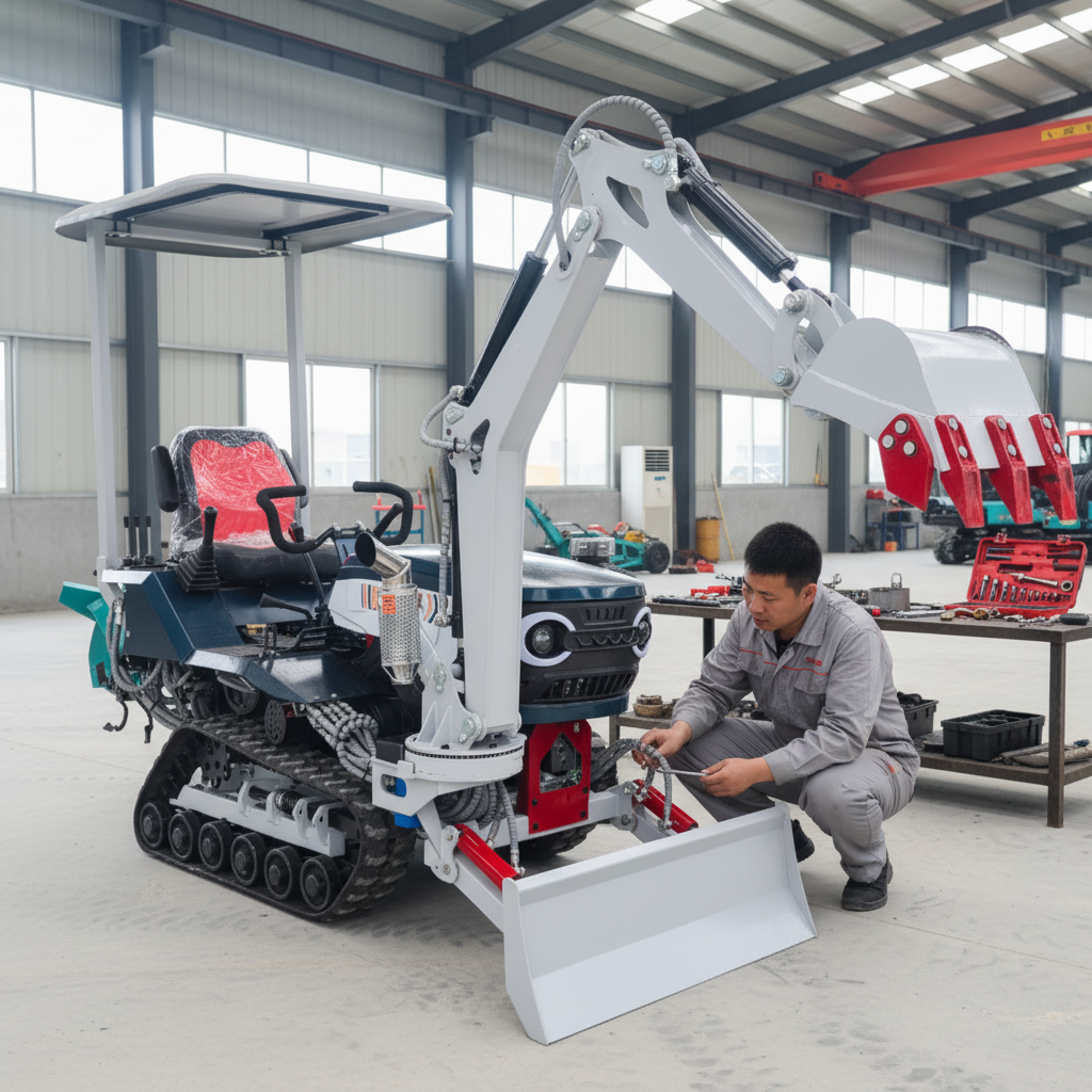 Heavy Equipment Business - Customize Farm Crawler Tractor 50HP Multifunctional