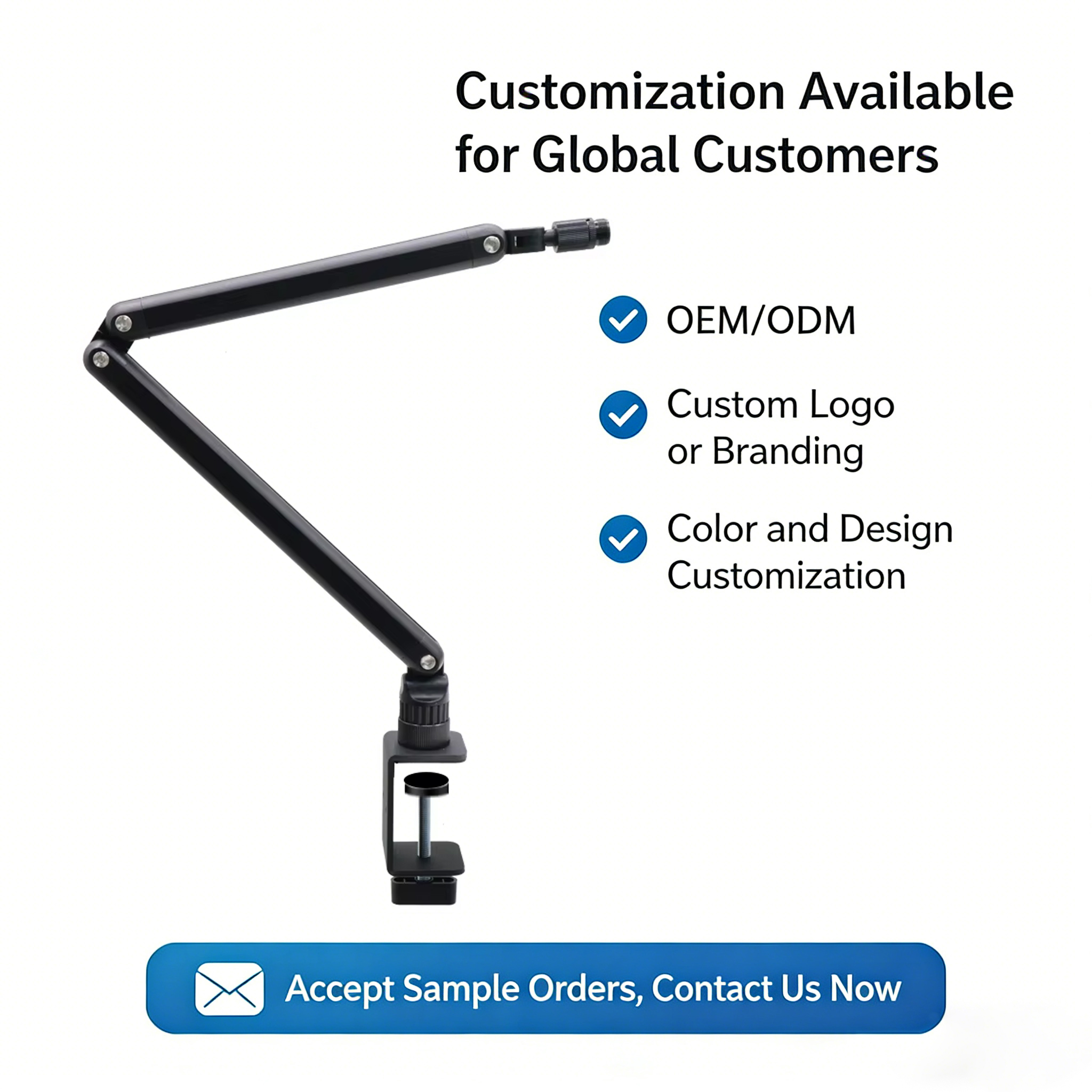 Heavy Equipment Business - Bulk Discount Heavy- Wireless Microphone Stand