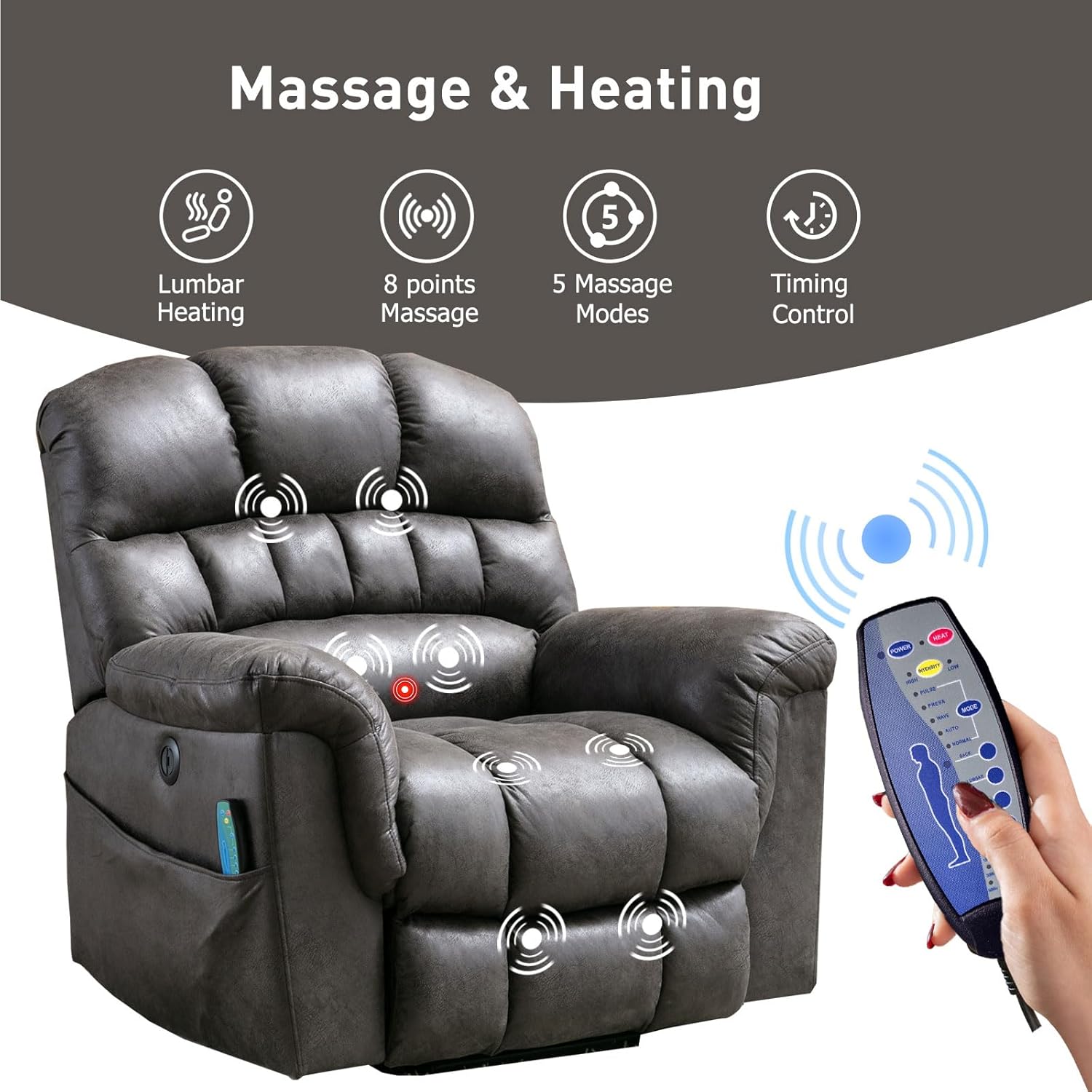 Heavy Equipment Lift - Power Lift Chairs Recliner for Elderly,