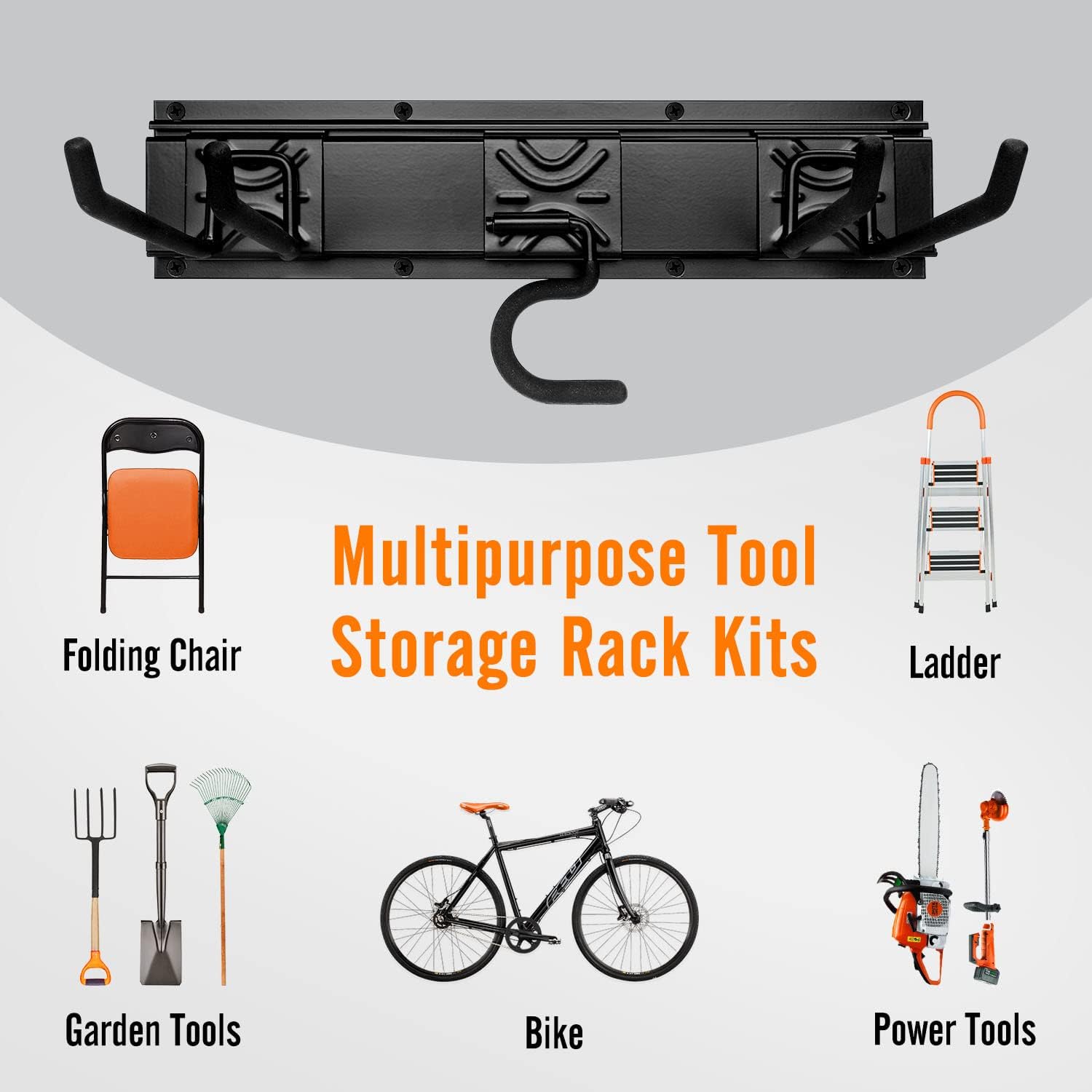 Garden Tool Storage Rack, 6 Mu - Heavy Equipment Landscaping incelemesi ve fiyatı