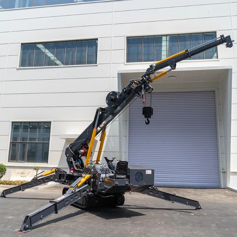 Mini Spider Crane Compact Elec - Heavy Equipment Lift incelemesi ve fiyatı