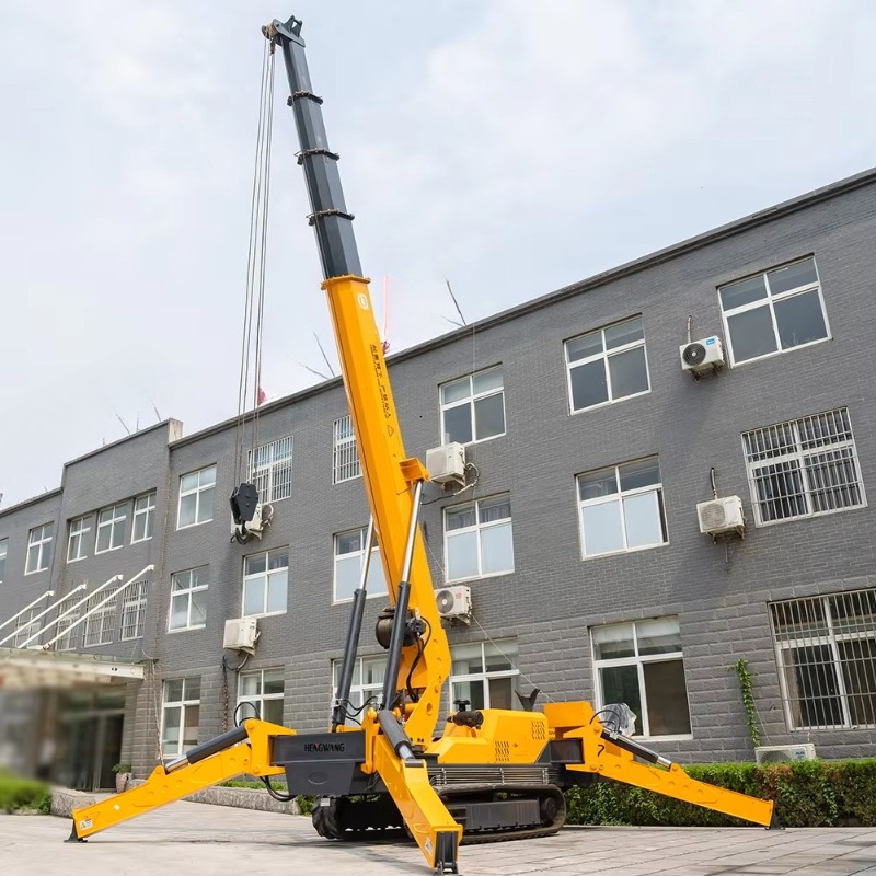 Mini Spider Crane Compact Elec - Heavy Equipment Lift incelemesi ve fiyatı