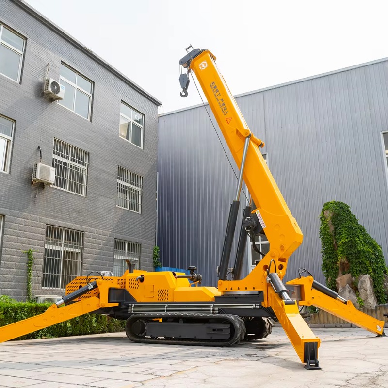Mini Spider Crane Compact Elec - Heavy Equipment Lift incelemesi ve fiyatı