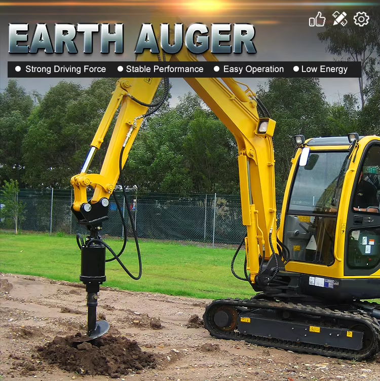 Heavy-Duty TDC 400mm Earth Aug - Auger Drill Attachment incelemesi ve fiyatı