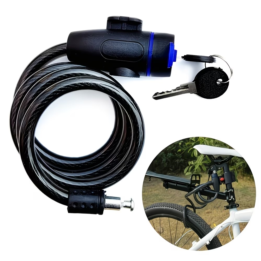Bicycle Lock Cable, Bicycle Ke - Heavy Equipment Keychain incelemesi ve fiyatı