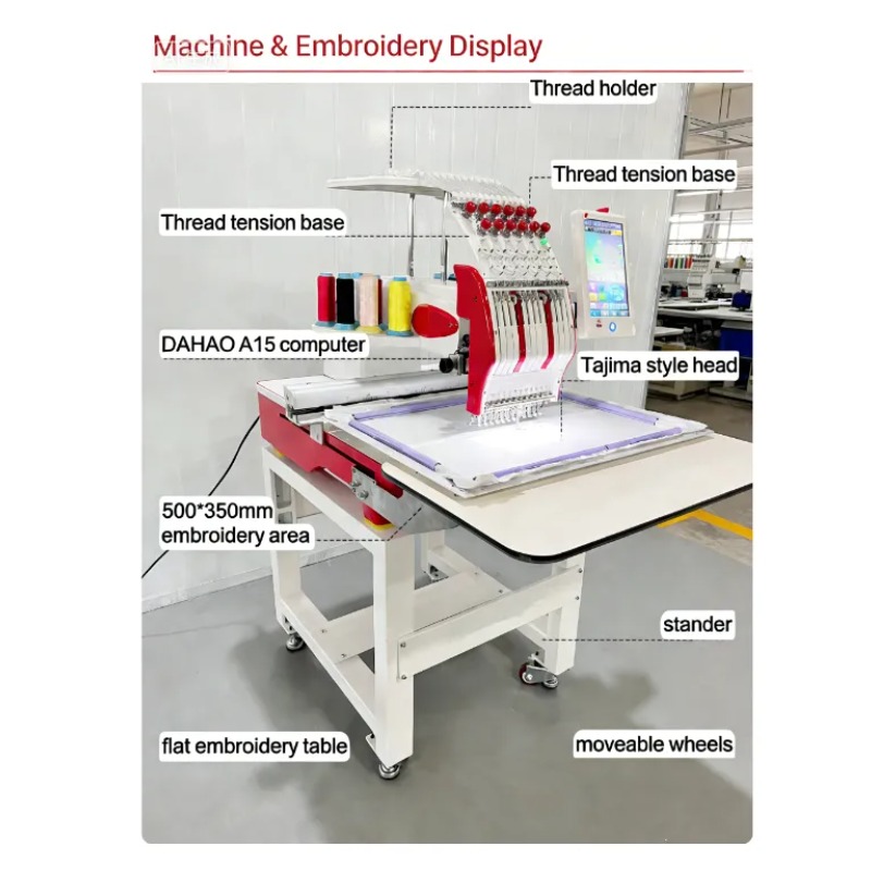 Commercial High Speed Embroide - Heavy Equipment Business incelemesi ve fiyatı