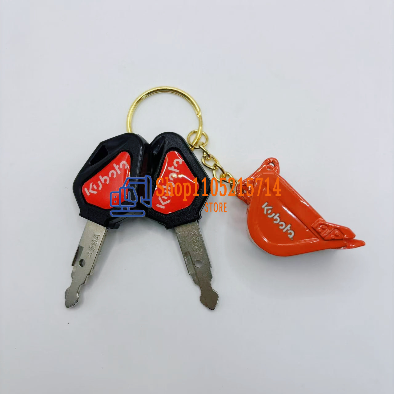 2Pcs Heavy Equipment 459A Igni - Heavy Equipment Keychain incelemesi ve fiyatı