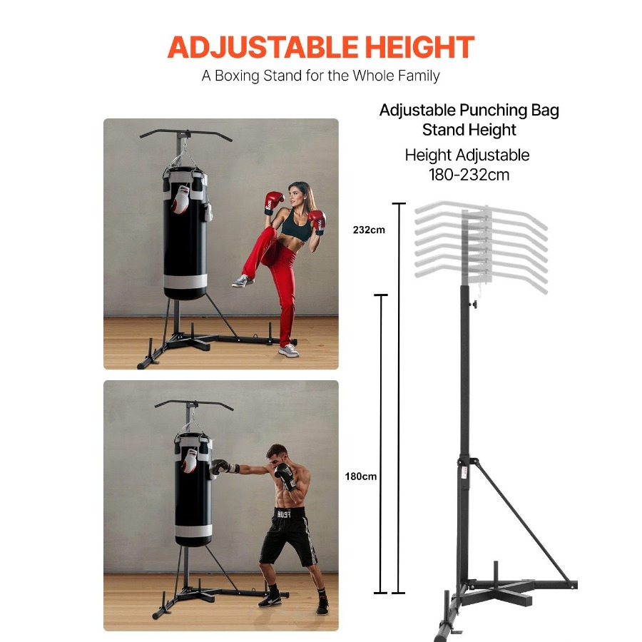 2 in 1 Punching Bag Stand Stee - Heavy Equipment Training incelemesi ve fiyatı