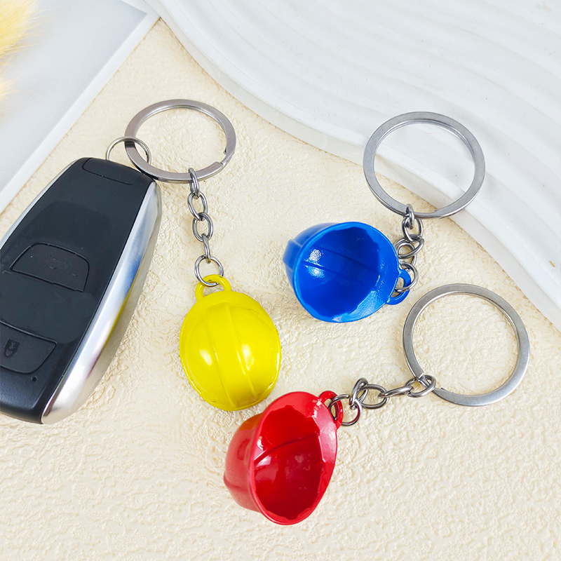Creative Hard Hat Keychain Min - Heavy Equipment Keychain incelemesi ve fiyatı