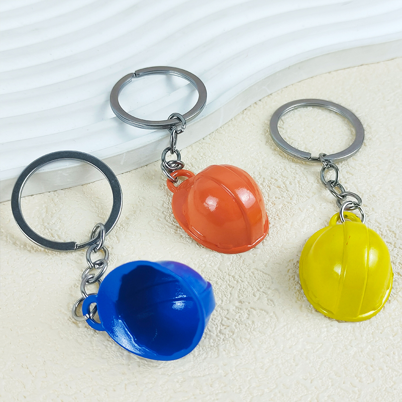 Creative Hard Hat Keychain Min - Heavy Equipment Keychain incelemesi ve fiyatı
