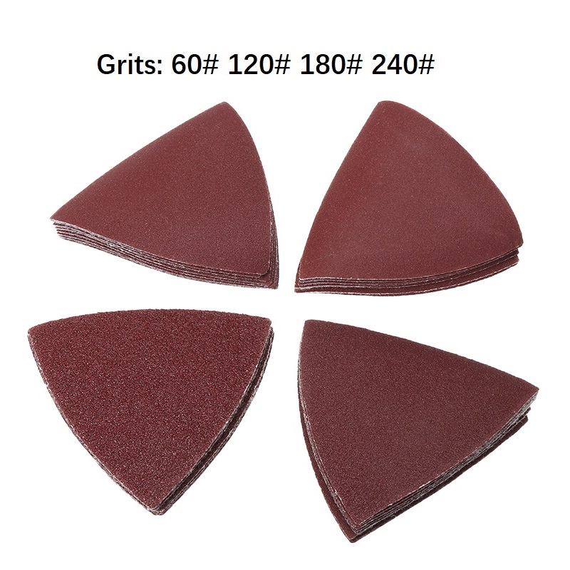 40pc Triangle Sandpaper 60/120 - Heavy Equipment And Machinery incelemesi ve fiyatı