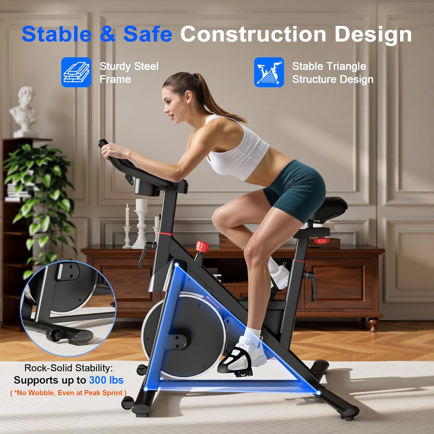 Indoor Spin Bike Heavy Duty St - Heavy Equipment Training incelemesi ve fiyatı