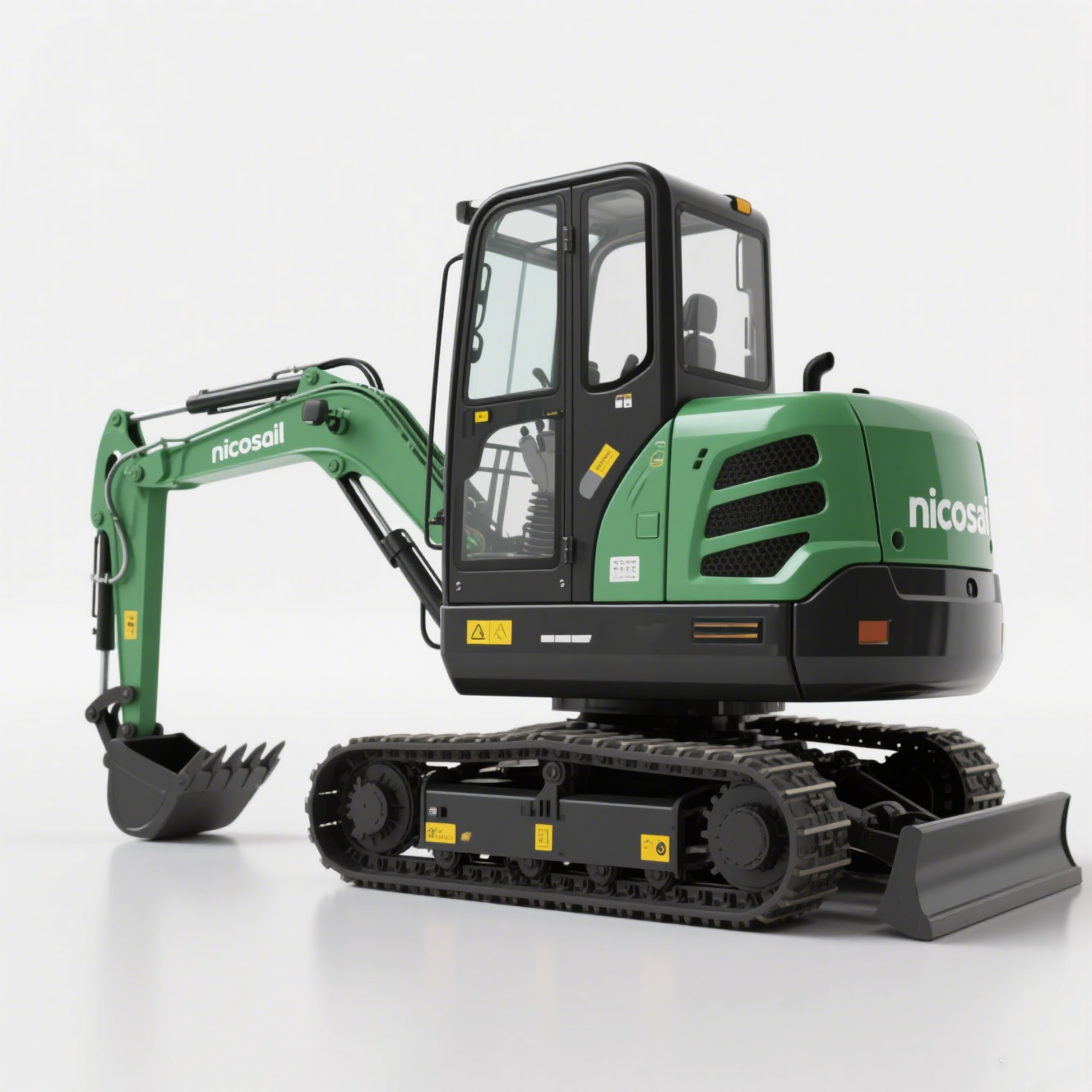 Compact 3-Ton Small Excavator  - Heavy Equipment Landscaping incelemesi ve fiyatı