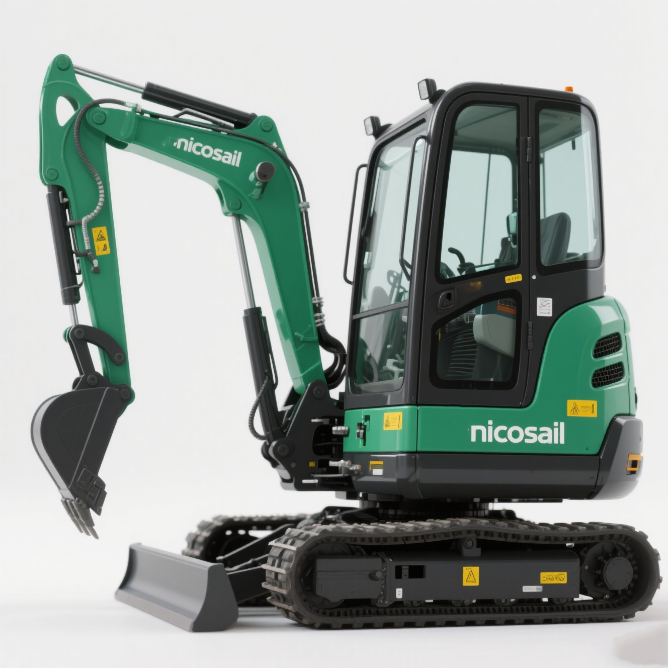 Compact 3-Ton Small Excavator  - Heavy Equipment Landscaping incelemesi ve fiyatı