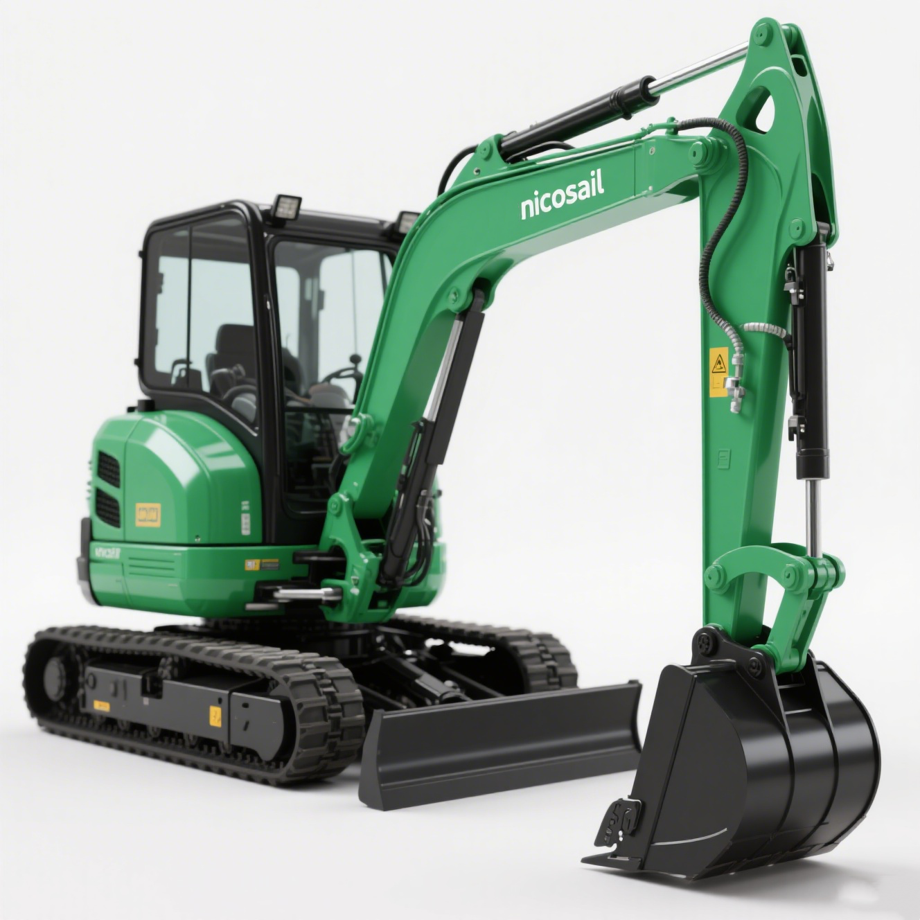 Compact 3-Ton Small Excavator  - Heavy Equipment Landscaping incelemesi ve fiyatı