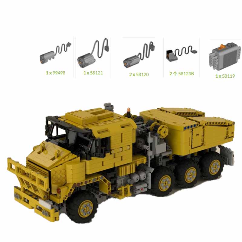 MOC-34730 Civilian Edition Tru - Heavy Equipment Certificate incelemesi ve fiyatı