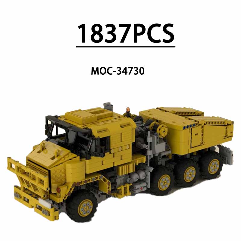 MOC-34730 Civilian Edition Tru - Heavy Equipment Certificate incelemesi ve fiyatı