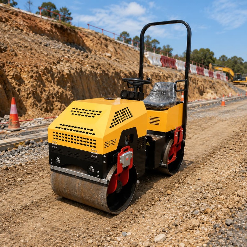 Double Drum Vibratory Road Rol - Heavy Equipment And Machinery incelemesi ve fiyatı
