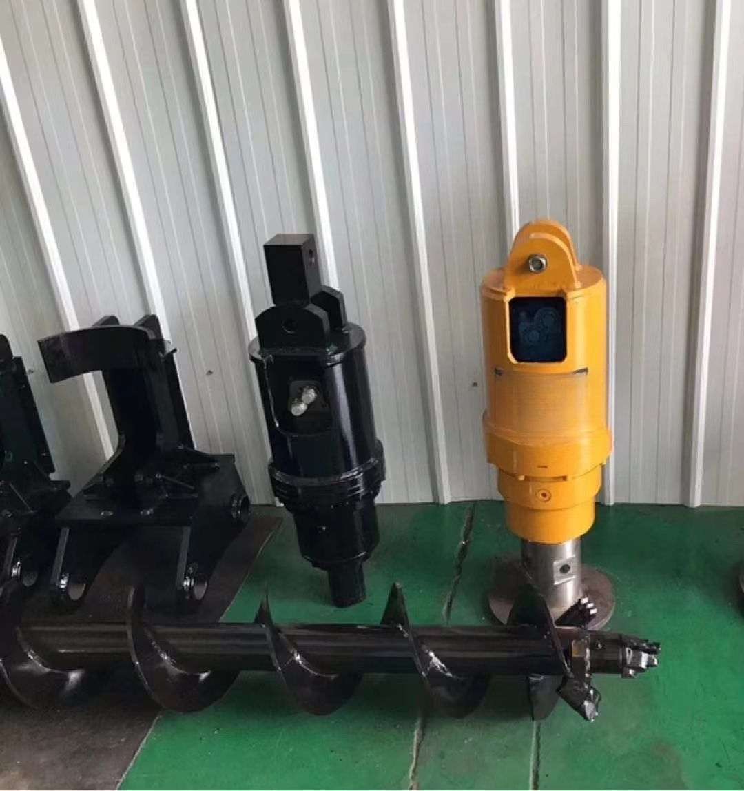 Mini Excavators or Skid Steer  - Auger Drill Attachment incelemesi ve fiyatı
