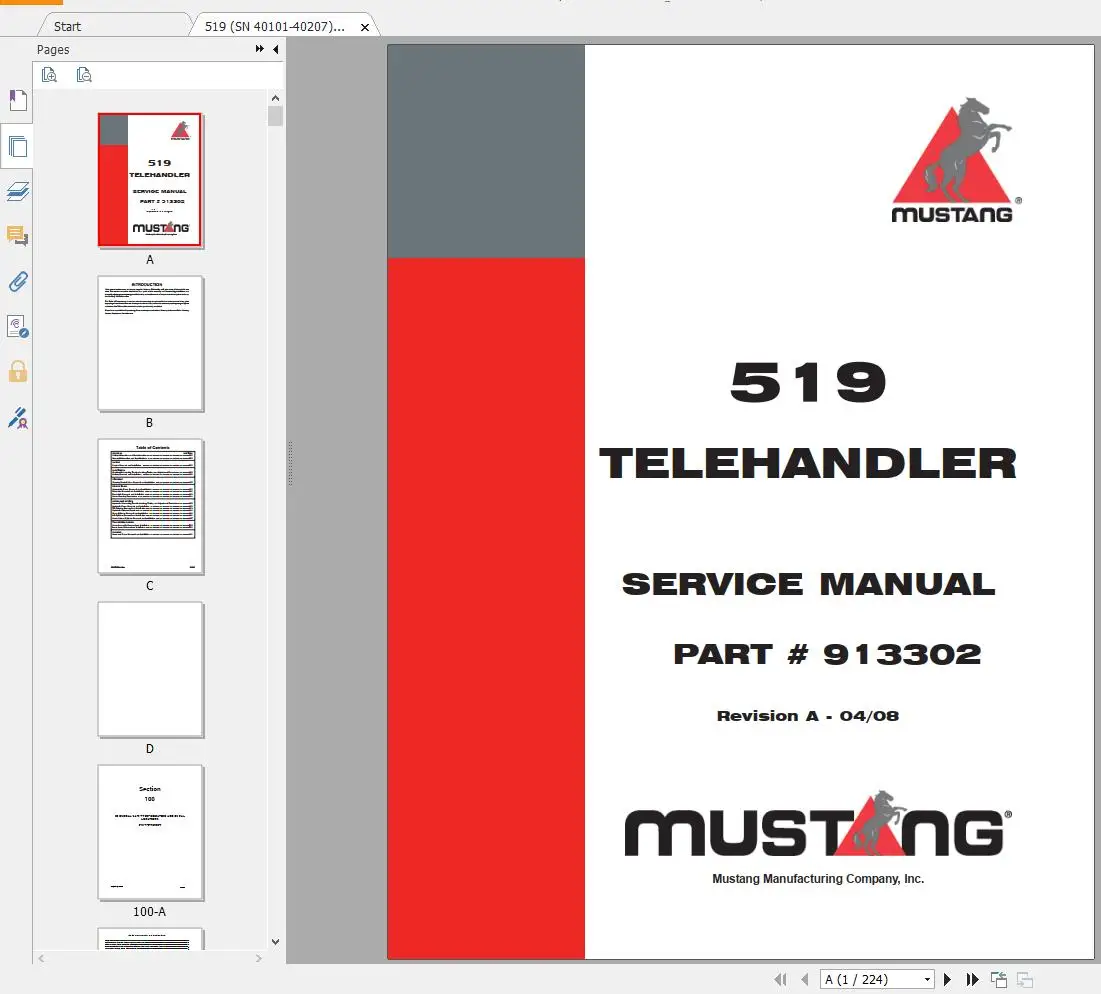 AutoDVD Mustang Machinery Heav - Heavy Equipment And Machinery incelemesi ve fiyatı