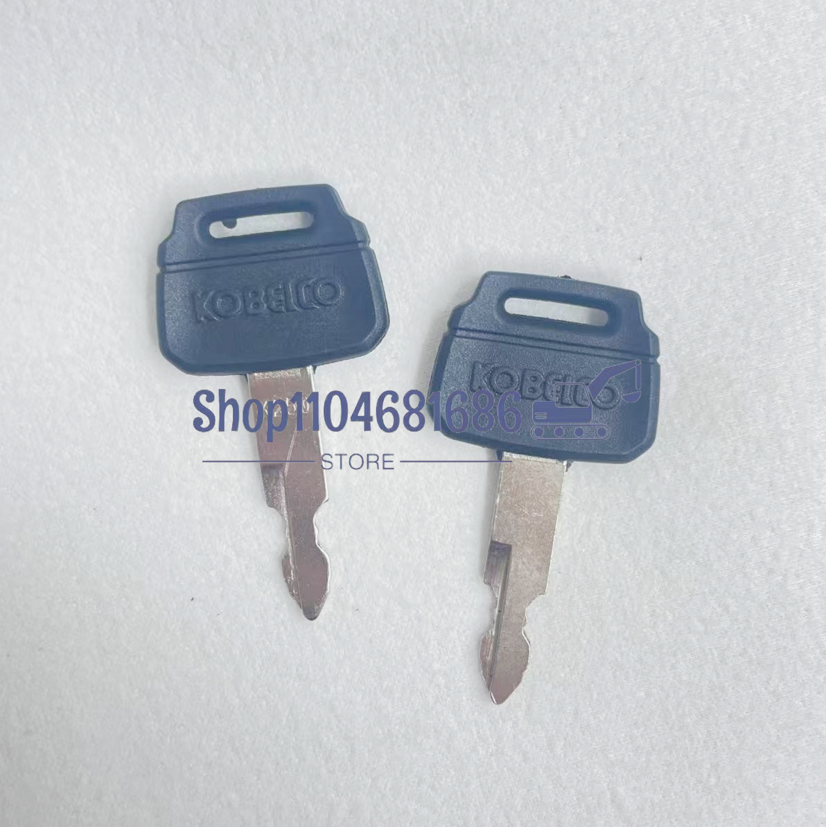 2pcs K250 Key for Kobelco for  - Heavy Equipment Keychain incelemesi ve fiyatı