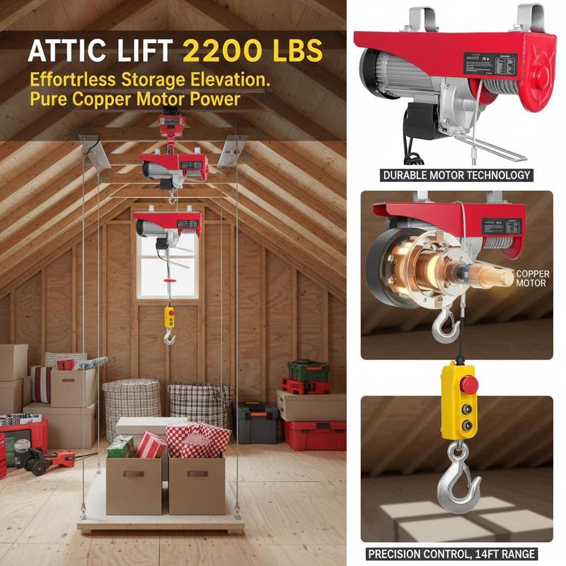 High Capacity Power Winch 2200 - Heavy Equipment Lift incelemesi ve fiyatı