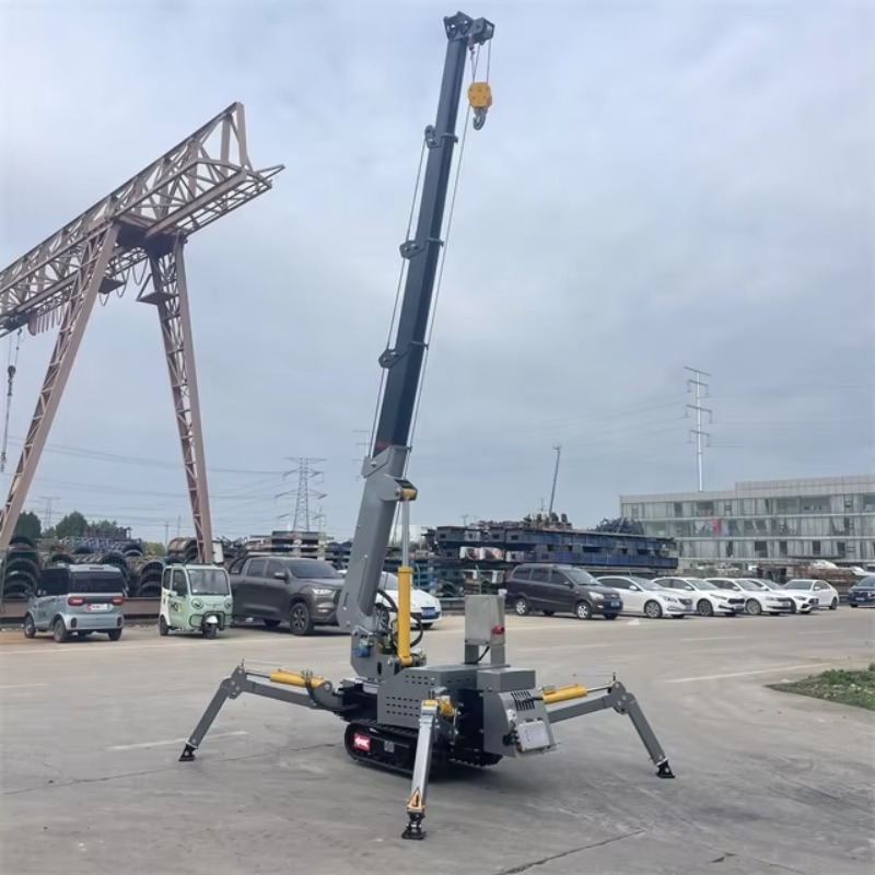 Compact Mini Spider Crane Hydr - Heavy Equipment Lift incelemesi ve fiyatı