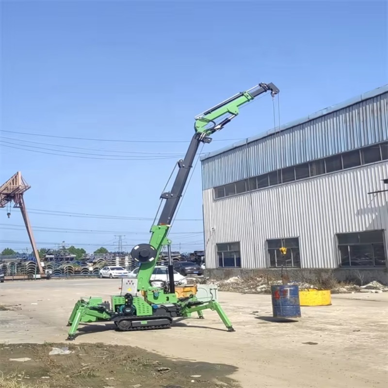 Compact Mini Spider Crane Hydr - Heavy Equipment Lift incelemesi ve fiyatı