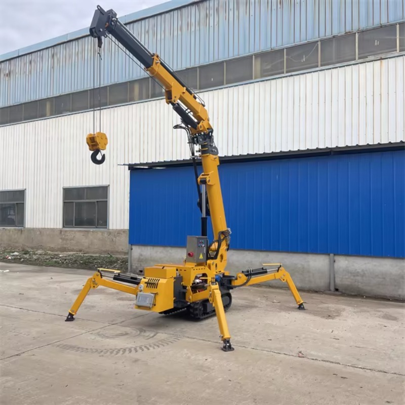 Compact Mini Spider Crane Hydr - Heavy Equipment Lift incelemesi ve fiyatı
