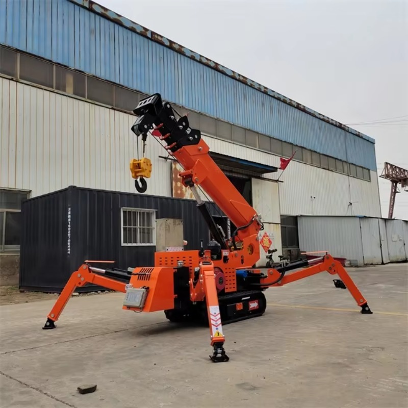 Compact Mini Spider Crane Hydr - Heavy Equipment Lift incelemesi ve fiyatı