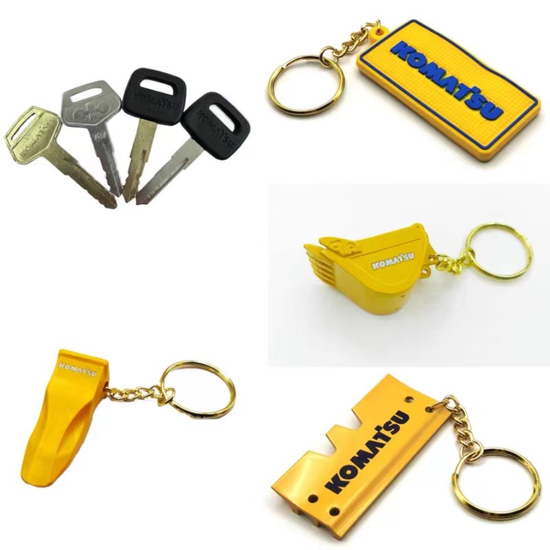 F0001 For komatsu Keychain PC- - Heavy Equipment Keychain incelemesi ve fiyatı