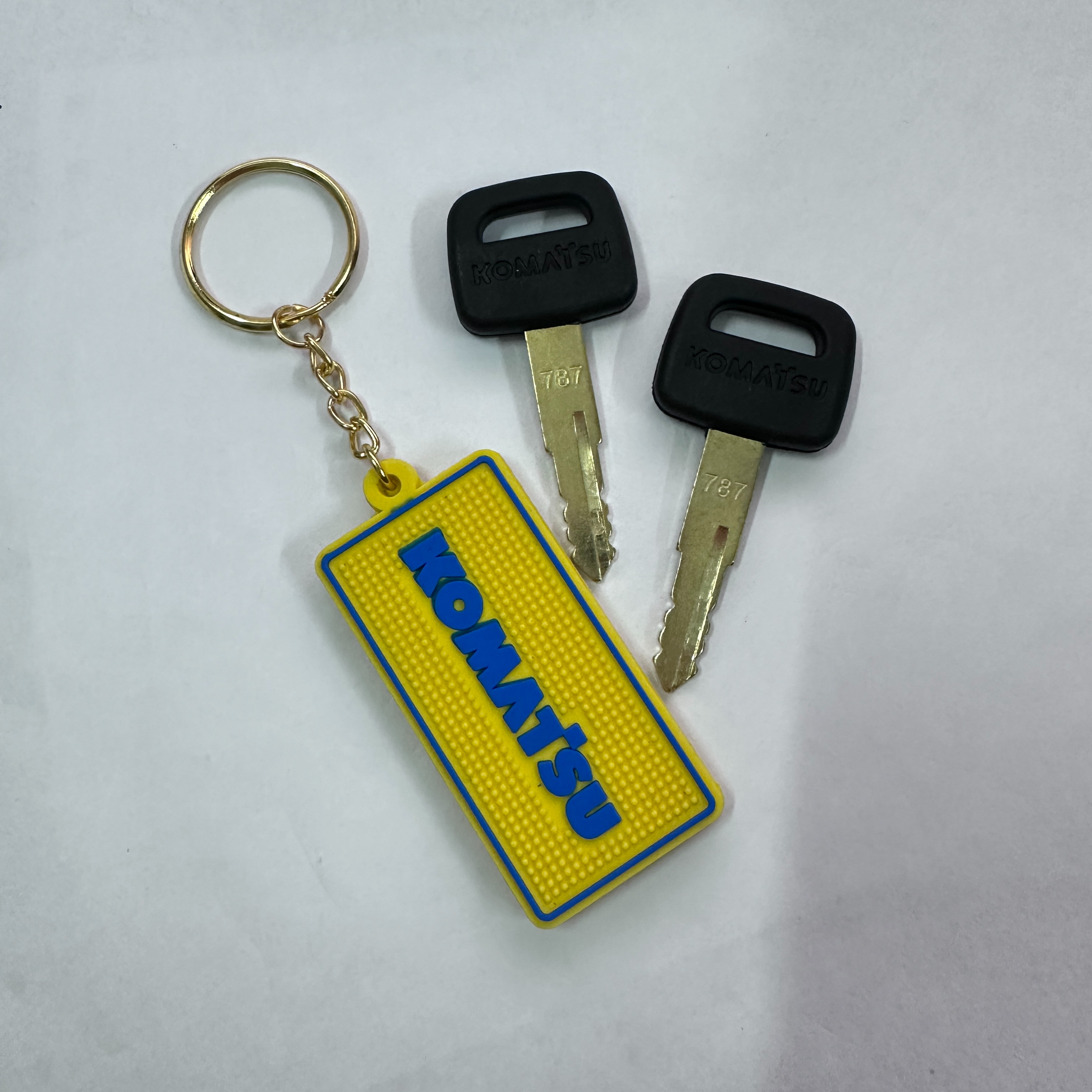 F0001 For komatsu Keychain PC- - Heavy Equipment Keychain incelemesi ve fiyatı