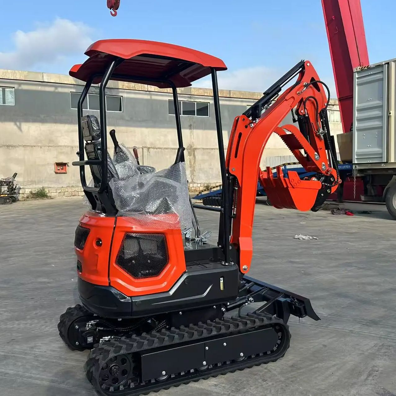 1.8-ton compact construction e - Heavy Equipment Landscaping incelemesi ve fiyatı