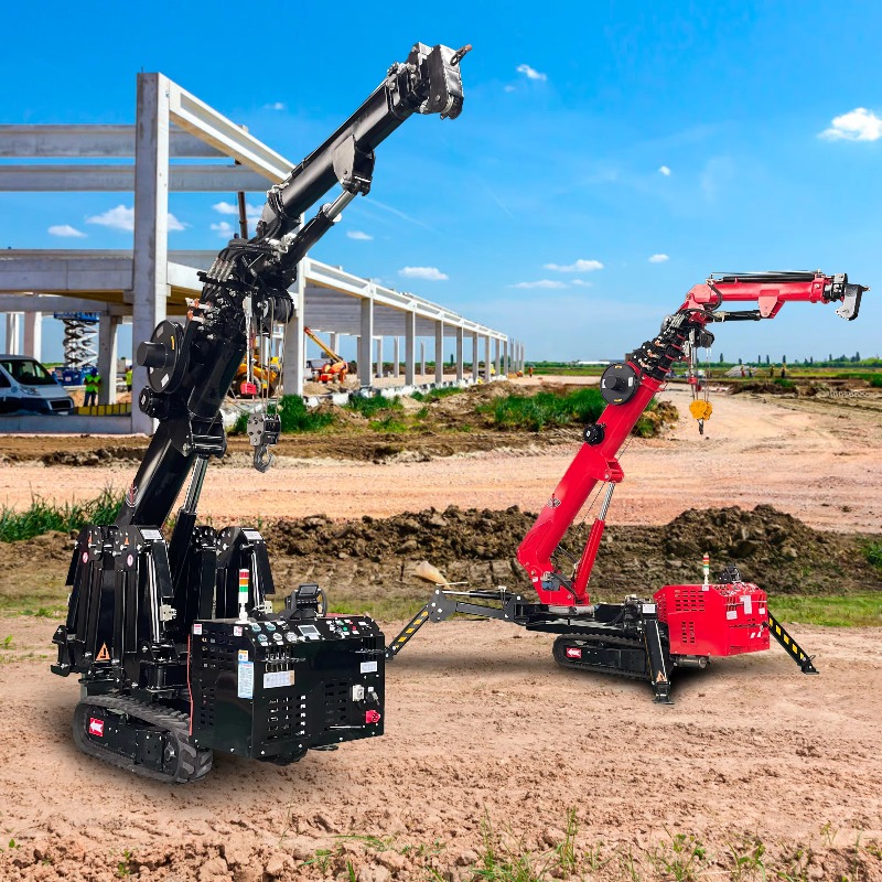 Compact Mini Spider Crane Hydr - Heavy Equipment Lift incelemesi ve fiyatı