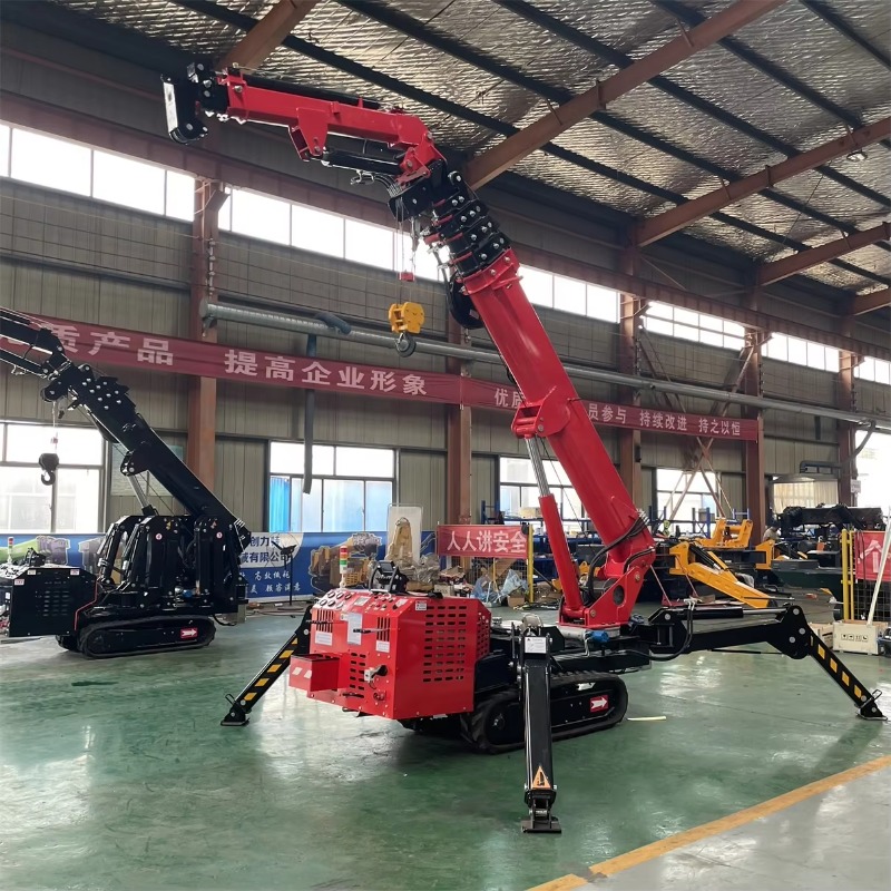 Compact Mini Spider Crane Hydr - Heavy Equipment Lift incelemesi ve fiyatı