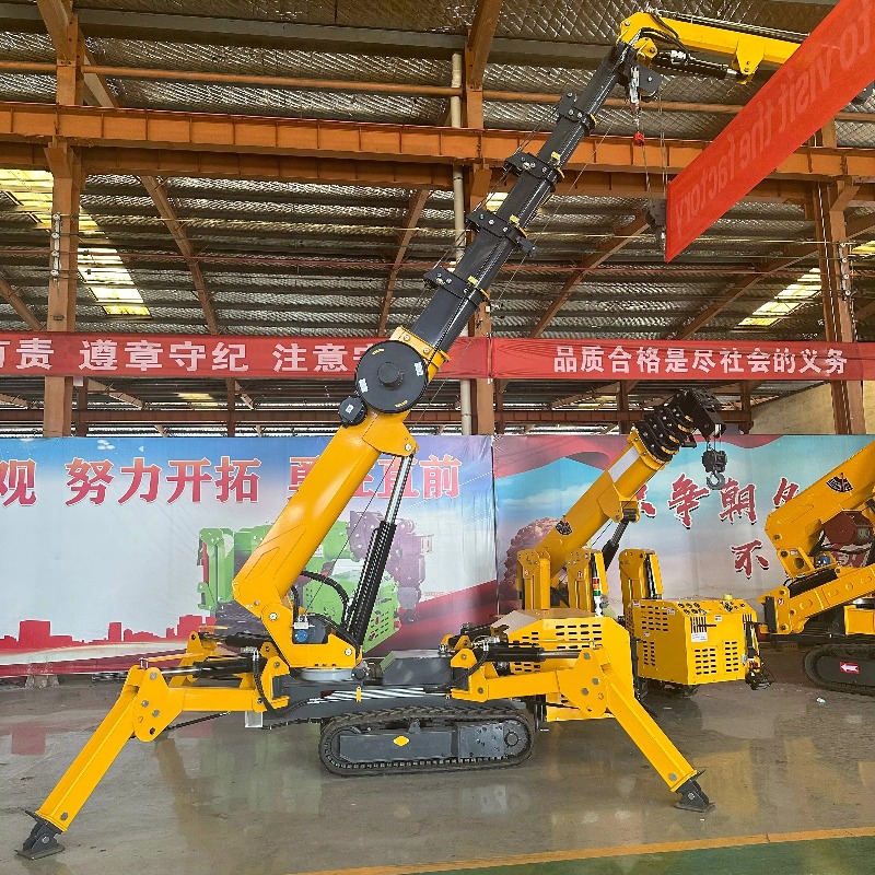 Compact Mini Spider Crane Hydr - Heavy Equipment Lift incelemesi ve fiyatı
