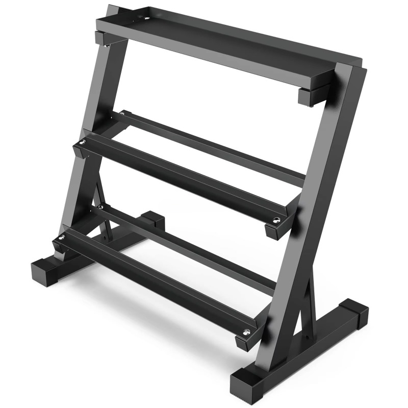 3-Tier Dumbbell Storage Rack 8 - Heavy Equipment Training incelemesi ve fiyatı