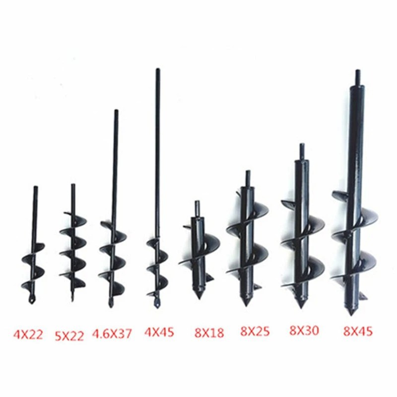 Garden Auger Spiral Drill Bit  - Auger Drill Attachment incelemesi ve fiyatı