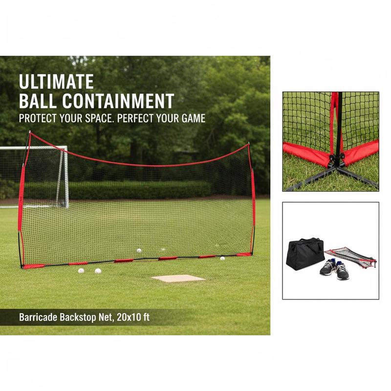 Athletic Barrier Netting 20x10 - Heavy Equipment Training incelemesi ve fiyatı