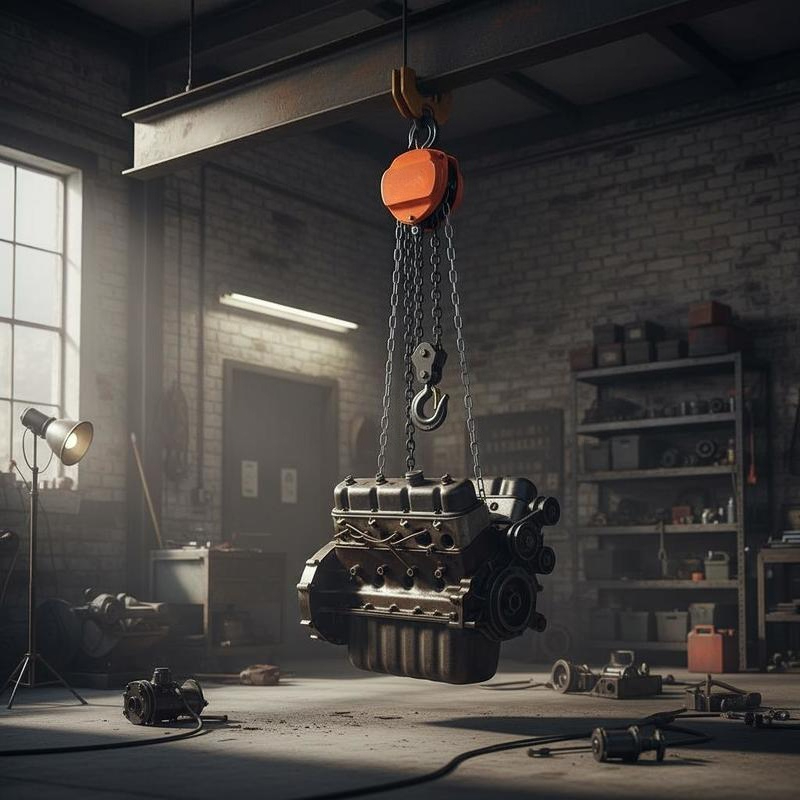 Chain hoist with 3-ton lifting - Heavy Equipment Lift incelemesi ve fiyatı