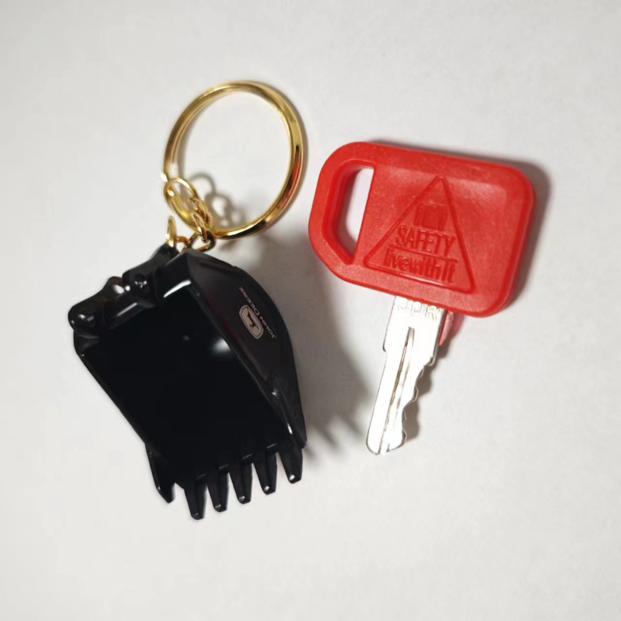 14PCS JDR For John Deere Excav - Heavy Equipment Keychain incelemesi ve fiyatı