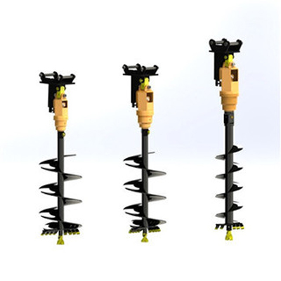 Excavator Attachments Hydrauli - Auger Drill Attachment incelemesi ve fiyatı