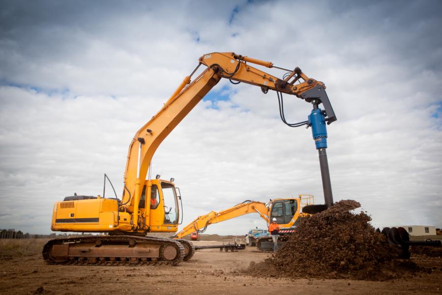 Excavator Attachments Hydrauli - Auger Drill Attachment incelemesi ve fiyatı