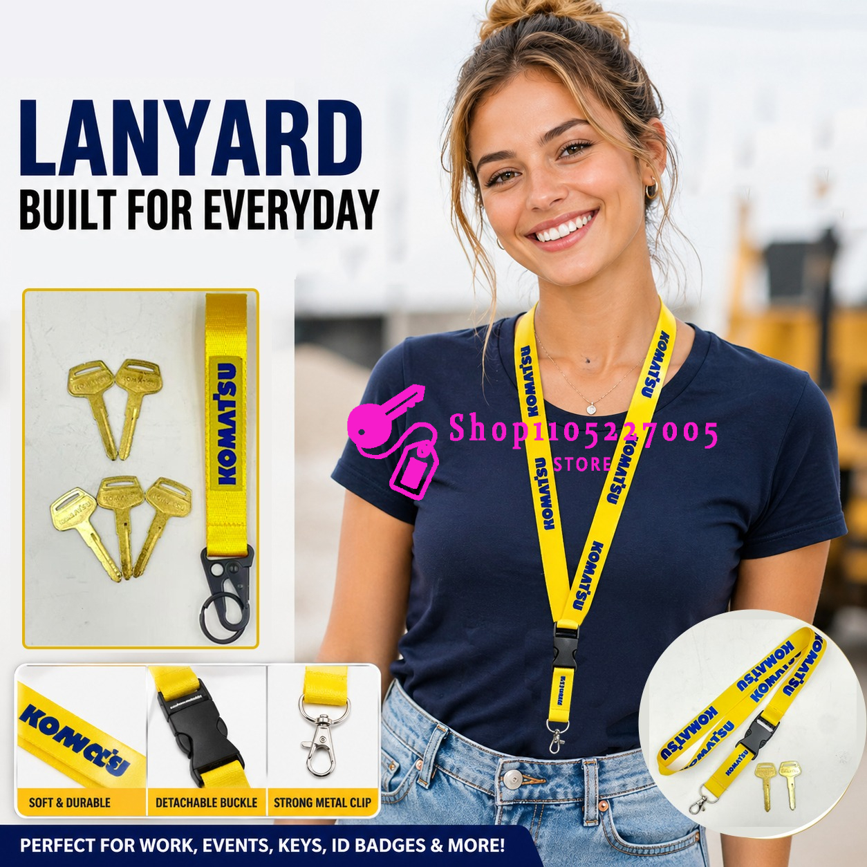 2/5/10pcs for Komatsu Pc -7 -8 - Heavy Equipment Keychain incelemesi ve fiyatı