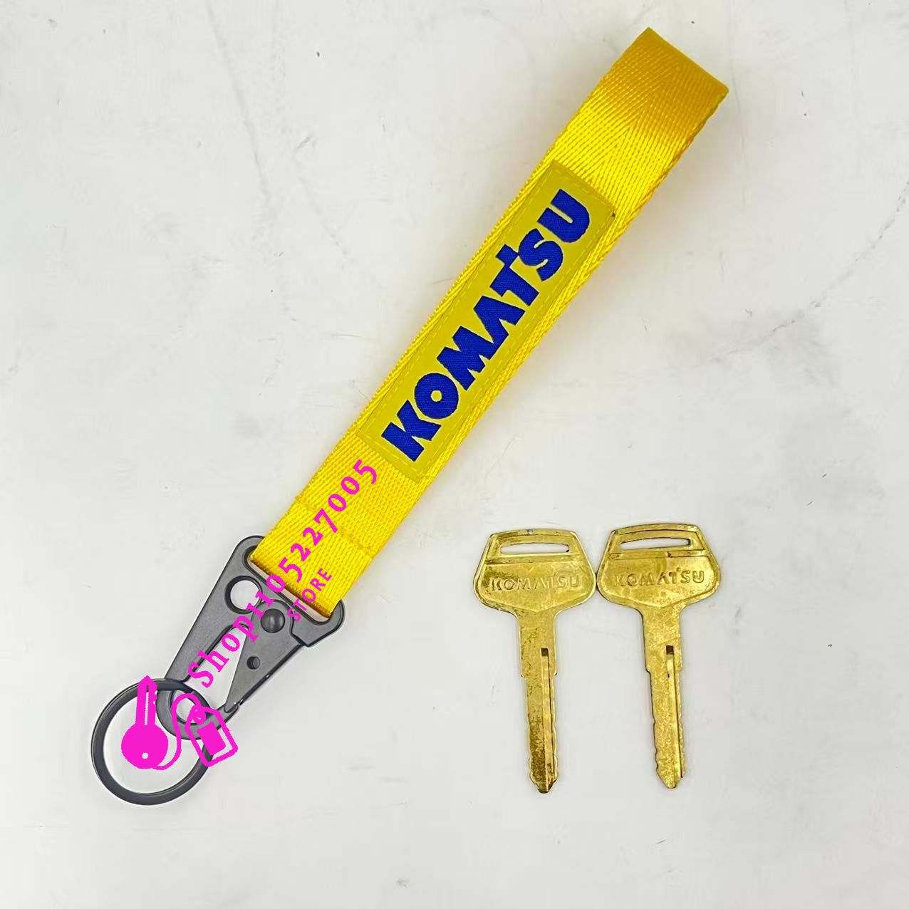 2/5/10pcs for Komatsu Pc -7 -8 - Heavy Equipment Keychain incelemesi ve fiyatı