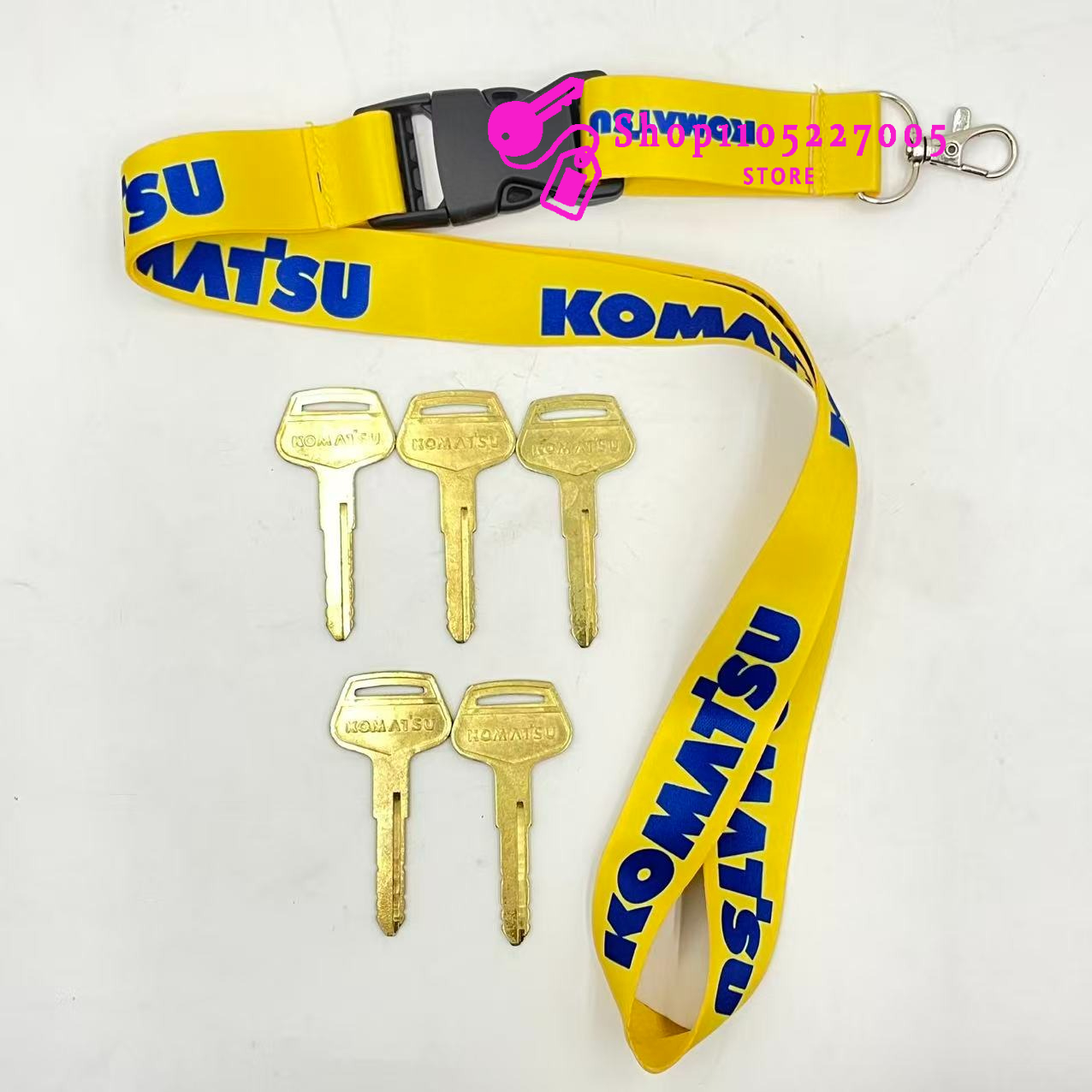 2/5/10pcs for Komatsu Pc -7 -8 - Heavy Equipment Keychain incelemesi ve fiyatı