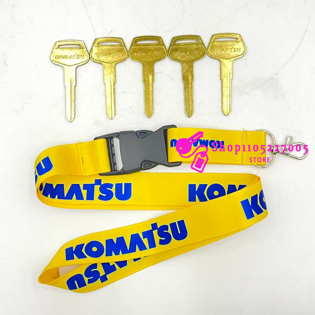 2/5/10pcs for Komatsu Pc -7 -8 - Heavy Equipment Keychain incelemesi ve fiyatı