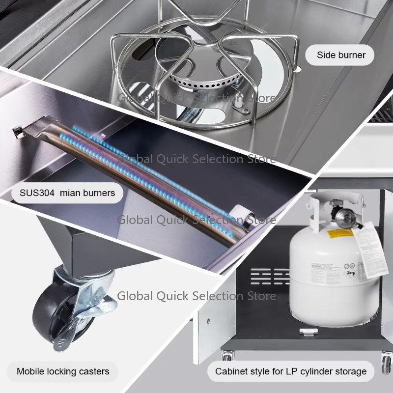 Heavy-duty Smokeless Gas BBQ G - Heavy Equipment Business incelemesi ve fiyatı