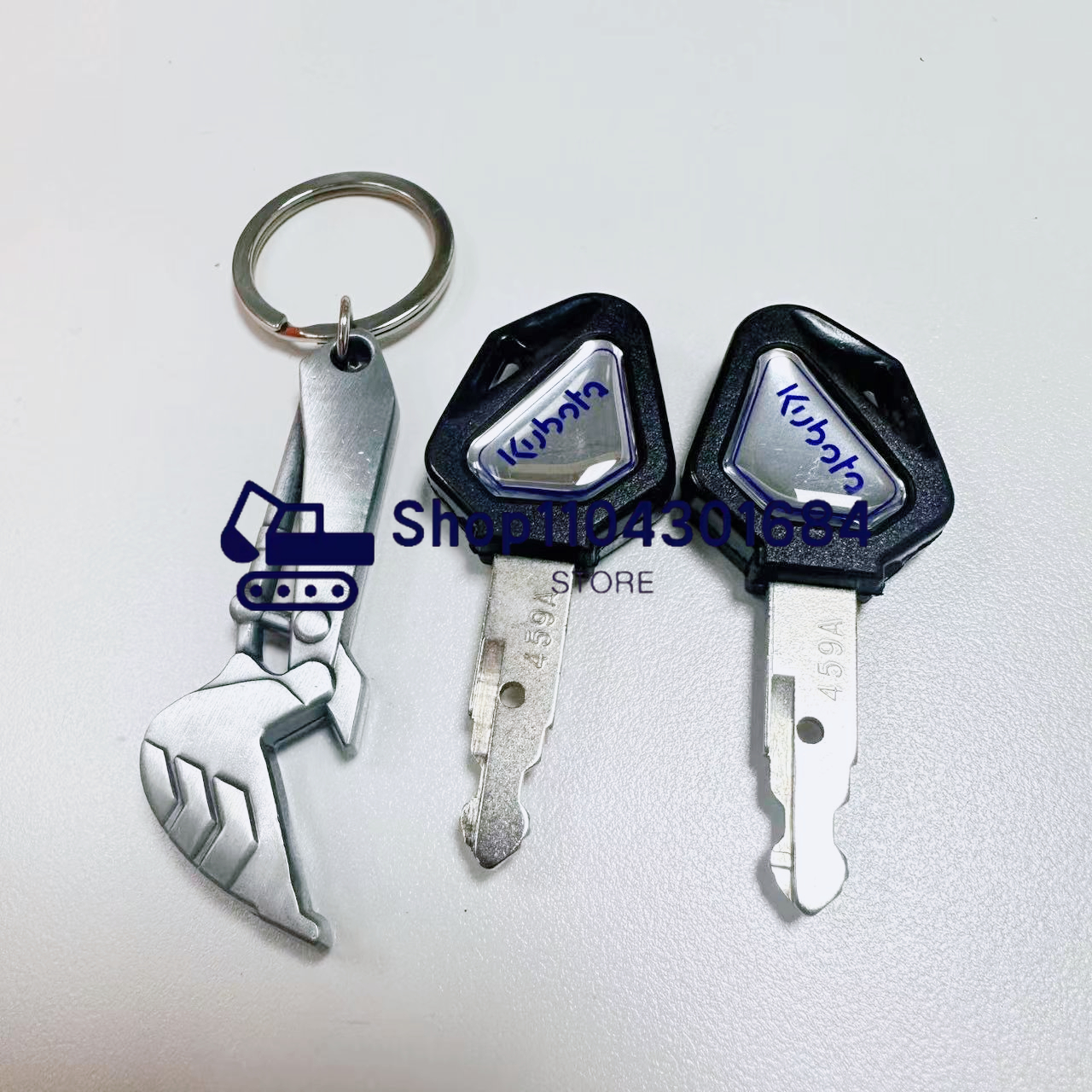 2 Pcs Heavy Equipment 459A Ign - Heavy Equipment Keychain incelemesi ve fiyatı