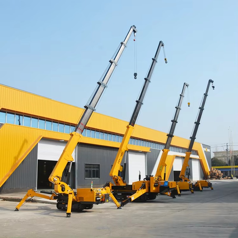 8T Hydraulic Spider Crane Heav - Heavy Equipment And Machinery incelemesi ve fiyatı